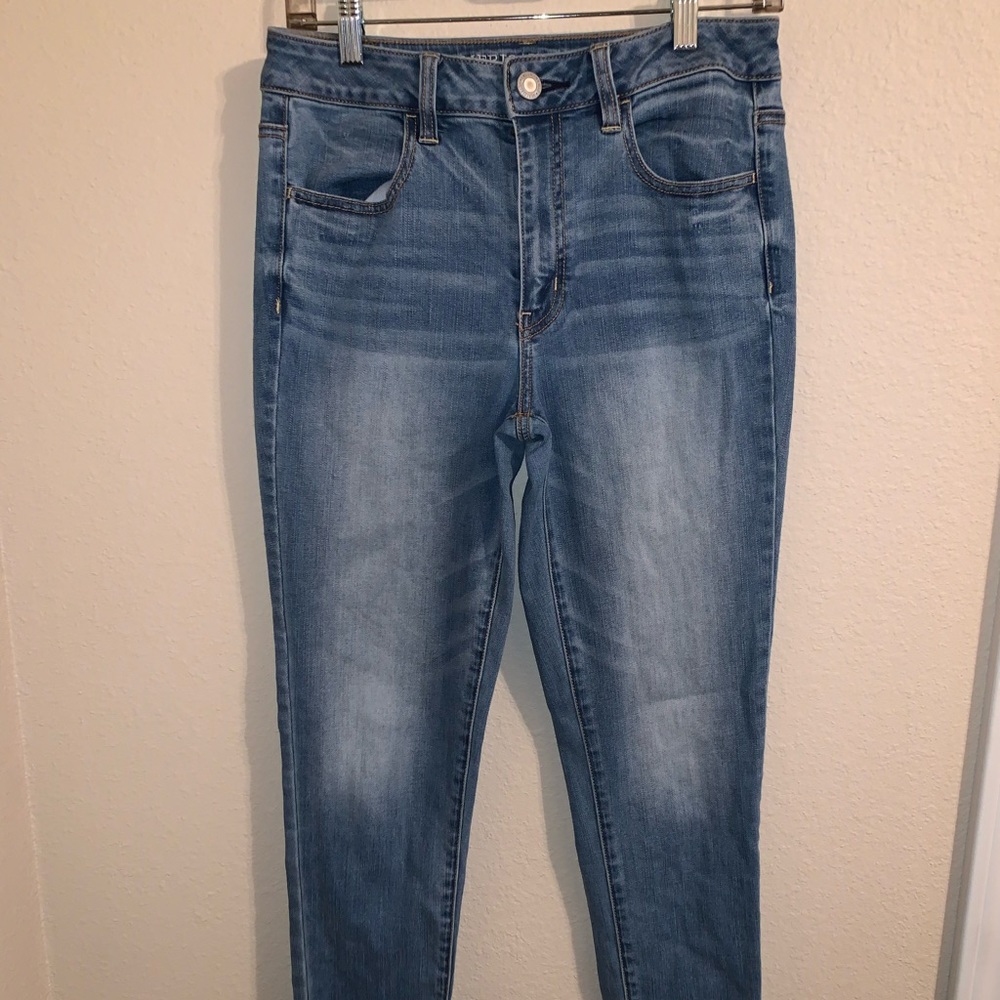 American Eagle high rise jeans
